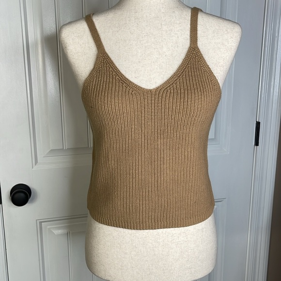 FRYE Cardigan Longline Duster Knit With Matching Tank Top Cotton Women Small - Picture 5 of 13